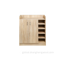 Modern Shoe Cabinet Economical and practical two-door clapboard shoe cabinet Manufactory